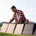 Lumière de camping en plein air étanche à énergie solaire